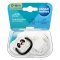 CANPOL BABIES Set symmetrischer Silikonschnuller BabiesBoo 0-6m 2 Stück weiß