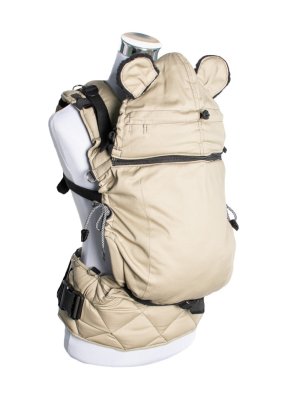 Monkey Mum® Capucha con aislamiento para portabebés - Arena de desierto