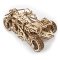 Ugears Puzzle 3D en bois mécanique UGR-10 Moto (scrambler) avec side-car