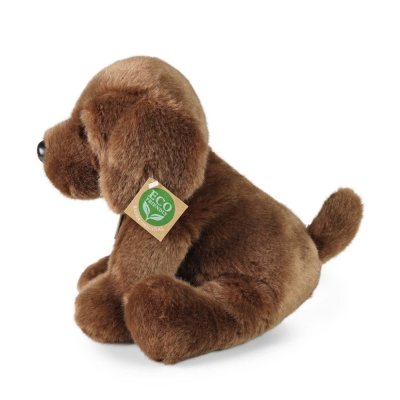 Rappa Chien en peluche labrador assis 26 cm ECO-FRIENDLY