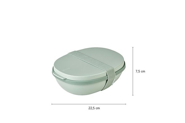 MEPAL Dining box Ellipse Duo Nordic Green