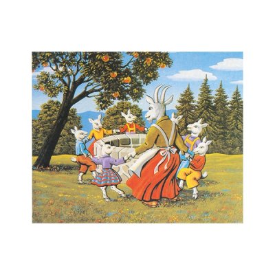 Goki Lesene kocke Pravljice 20 kosov