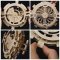 RoboTime Drewniane mechaniczne puzzle 3D Wieczny kalendarz