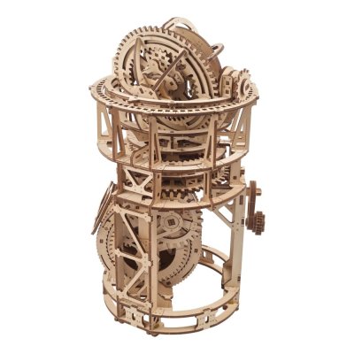 Ugears 3D Wooden Mechanical Puzzle Clockwork with Tourbillon