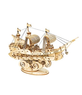 RoboTime 3D houten modelbouw militaire zeilschip
