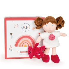 Doudou Jolijou Poupée Miss Blanche 21 cm