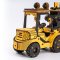 RoboTime Drewniane Mechaniczne Puzzle 3D Wózek Widłowy
