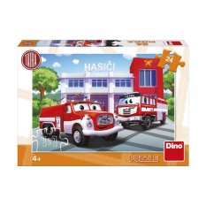 Dino Puzzle Firefighters 24 pieces