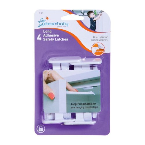 DREAMBABY Safety adhesive locks 4 pieces