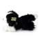 Rappa Plush Border Collie Dog Lying 30 cm ECO-FRIENDLY