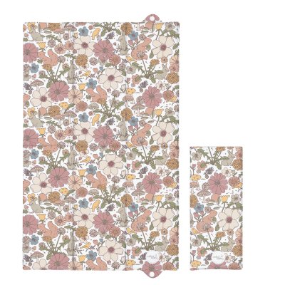 CEBA BABY Wickelunterlage Reise (80x50) Basic Garden
