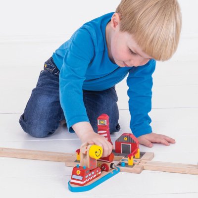 Bigjigs Rail Strażacy morscy ratownicy