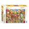 Puzzle Brain Tree Bibliotecă acasă 1000 piese