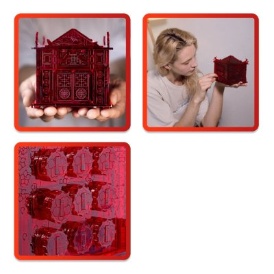 EscapeWelt Puzzle in plexiglass Casa del Drago