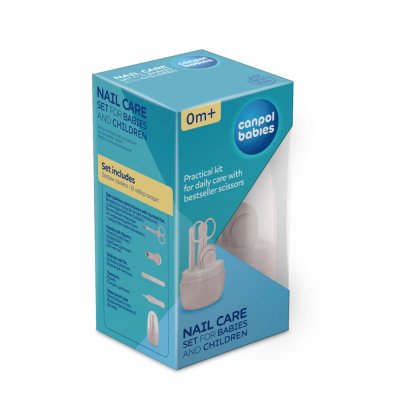 CANPOL BABIES Nagelpflegeset für Kinder blau