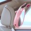 PETITE&MARS Seggiolino Auto Reversal Pro i-Size 360° Caramello Marrone 40-105 cm + Specchio Oly Pink 0m+