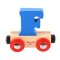 Bigjigs Rail Waggon für Holzeisenbahn - Buchstabe F