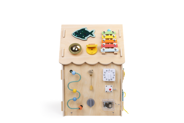 2Kids Toys Activity Board Häuschen Natur