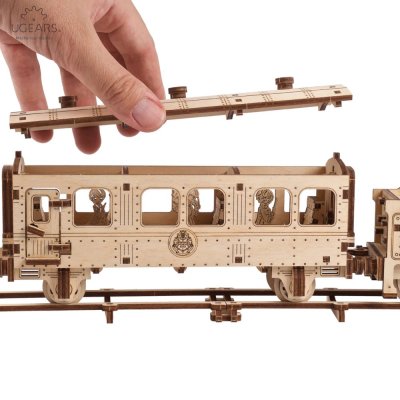Ugears 3D Holzmechanik Puzzle Harry Potter Hogwarts Express