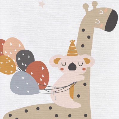 CEBA BABY Podložka přebalovací měkká (50x70) Giraffe