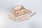 EscapeWelt Drewniane Puzzle 3D Secret Treasure Box