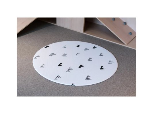 LALALU Podložka na hraní kulatá Little Mountain průměr 120 cm