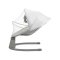 KINDERKRAFT Lehátko houpací s melodií 2v1 Lumi, do 9 kg, Premium Light Grey