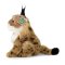 Rappa Lince de pelúcia sentado 23 cm ECO-FRIENDLY