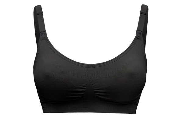 MEDELA Biustonosz ciążowy i do karmienia ultra Keep Cool™, czarny XXL