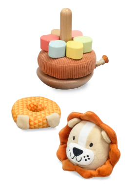 2Kids Toys Piramidka z kółek Lewek