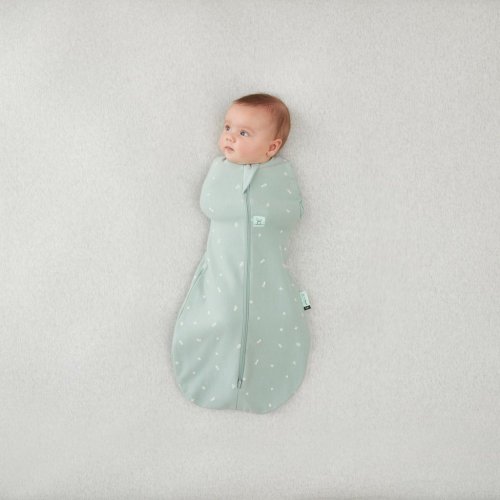 ERGOPOUCH Swaddle and sleeping bag 2in1 Cocoon Sage 6-12 m, 8-10 kg, 1 tog