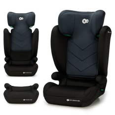 KINDERKRAFT Bilbarnstol i-Spark i-Size 100-150 cm Svart