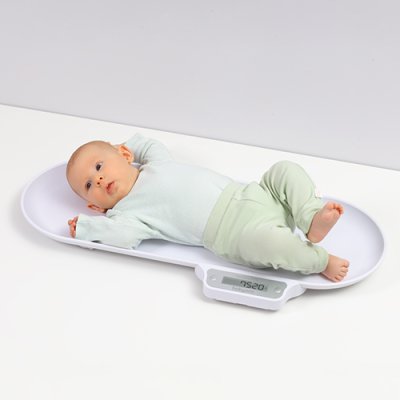 BABYONO Elektronische Waage für Kinder bis 30 kg