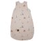Schlafsack aus ECO-Baumwolle MEDIUM My Farm Powder Pink 50x75 cm 2,5 TOG