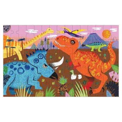 Mudpuppy Lenticular Dinosaurs Puzzle 75 pieces