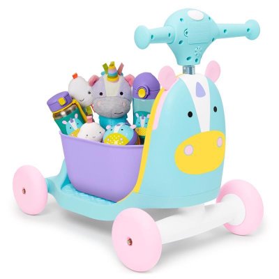 SKIP HOP Zoo-Türsteher 3 in 1 Ride-On Unicorn 12m+ bis 20 kg