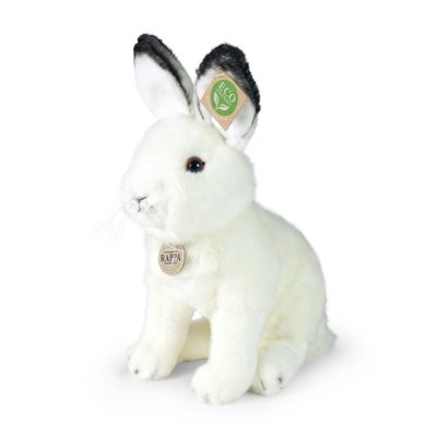 Rappa Iepure de pluș polar șezând 30 cm ECO-FRIENDLY
