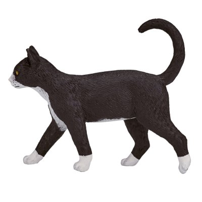 Mojo Svartvit katt