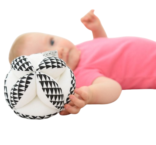 MyMoo Montessori lopta za razvoj hvatanja - Cik-cak