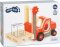 small foot Carrello elevatore in legno con pallet