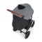 PETITE&MARS Kočárek sportovní Street2 Air Oak Ultimate Grey + PETITE&MARS fusak Jibot