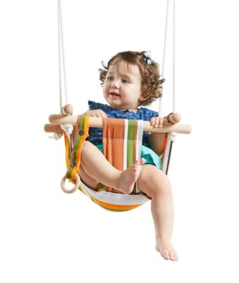 2Kids Toys Kinder Stoffschaukel 100% Baumwolle gestreift