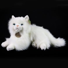 Rappa Plüschkatze Perser weiß 30 cm ECO-FRIENDLY