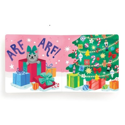 Mudpuppy Boek met schattige hondjes Ho Ho Howl!