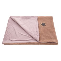 Couverture double BAMBOU Outlast® - latte/perle