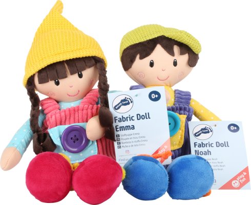 small foot Păpuși textile Noe și Emma