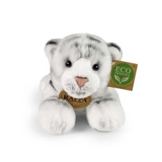 Rappa Tigre di peluche bianco sdraiato 17 cm ECO-FRIENDLY