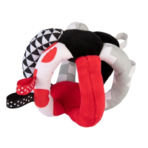 CANPOL BABIES Contrast ball with Sensory rattle