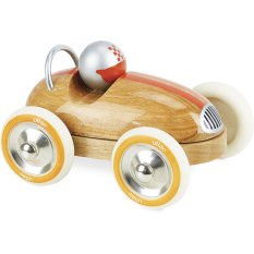 Vilac Wooden Car Roadster Vintage Natural
