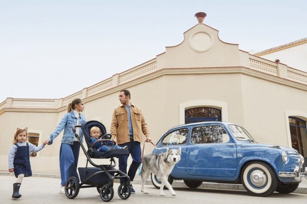 EASYWALKER Carrinho de Bebé Combinado Jimmey 2 em 1 Pepper Black LITE AIR